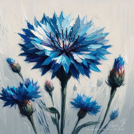 Kornblumen - cornflower 