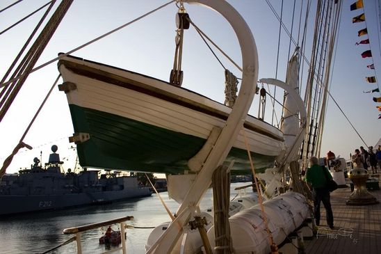 Rettungsboot der Esmeralda 